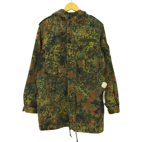 ジャーマンアーミー GERMAN ARMY 90s 1997年会計 ドイツ軍 フレクターカモ フィールドパーカー ミリタリージャケット メンズ ML