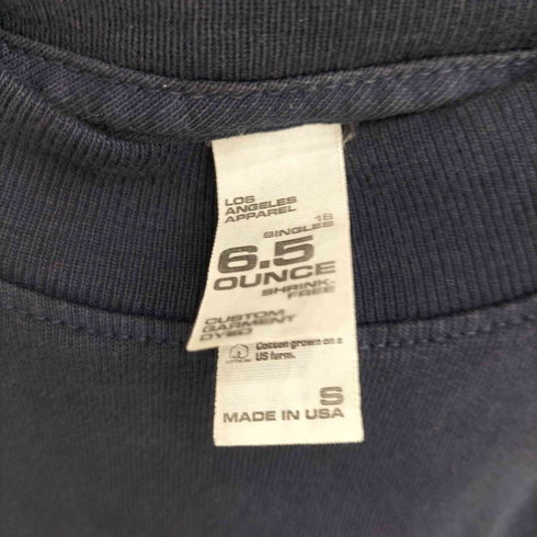 ロサンゼルスアパレル Los Angeles Apparel USA製 6.5OUNCE S/S Tシャツ メンズ import:S