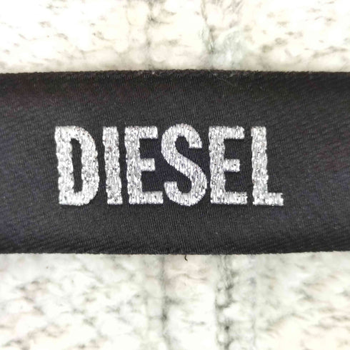ディーゼル DIESEL ギミック ジップアップスウェットライダースブルゾン レディース M