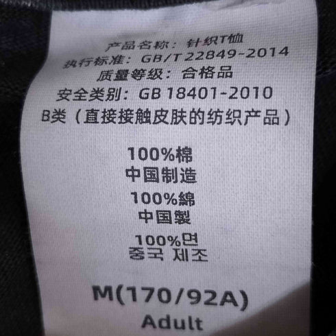 CHAMA モアイ像 MMAファイター モチーフ Tシャツ メンズ import:M