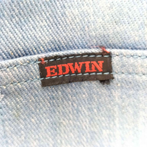 エドウィン EDWIN ABUNDAT YEAR ベルボトムデニムパンツ レディース 28