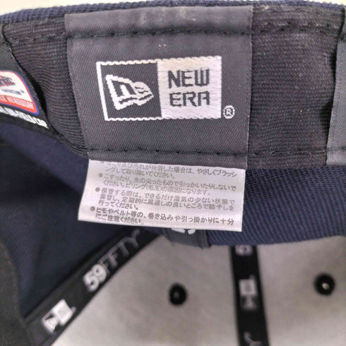 ニューエラ NEW ERA 59FIFTY チームロゴ刺繍 6パネルキャップ メンズ 7 1/8