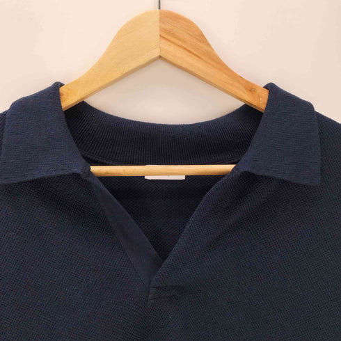 クレプスキュール crepuscule 26SS Co Ra Moss Stitch Skipper モスステッチ スキッパー ニット ポロシャツ 鹿の子 メンズ JPN:2