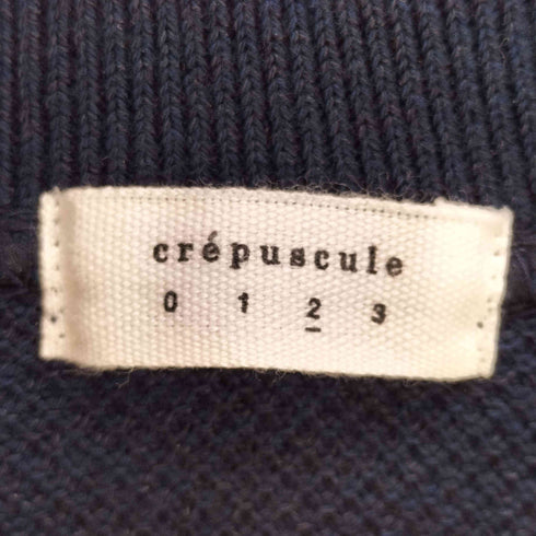 クレプスキュール crepuscule 26SS Co Ra Moss Stitch Skipper モスステッチ スキッパー ニット ポロシャツ 鹿の子 メンズ JPN:2