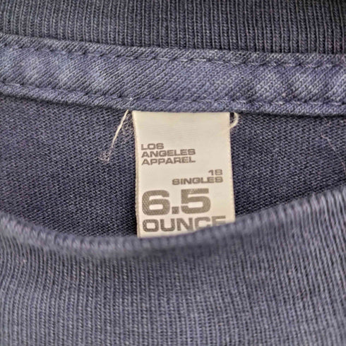 ロサンゼルスアパレル Los Angeles Apparel USA製 6.5OUNCE S/S Tシャツ メンズ import:L