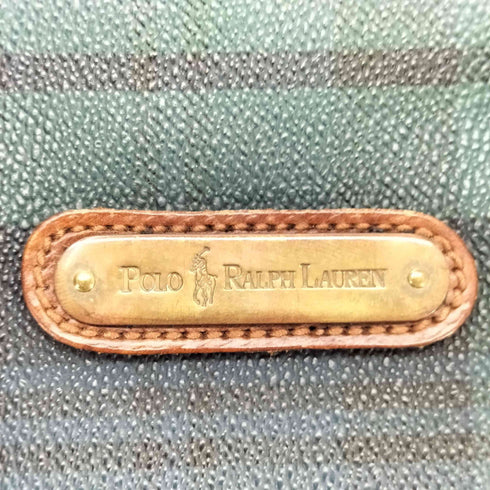 ポロラルフローレン POLO RALPH LAUREN ブラックウォッチ ミニボストン ハンドバッグ メンズ