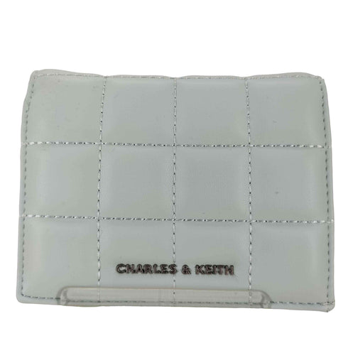 チャールズアンドキース CHARLES&KEITH スクエアキルト チェーンハンドルウォレット レディース