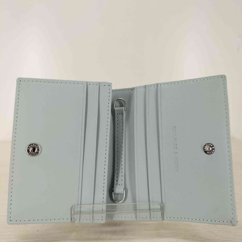 チャールズアンドキース CHARLES&KEITH スクエアキルト チェーンハンドルウォレット レディース