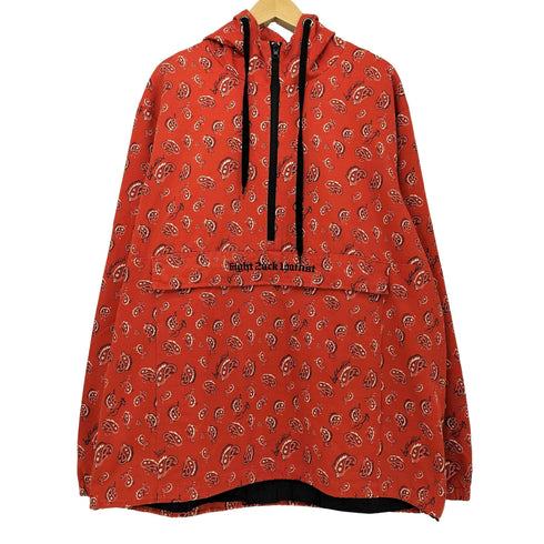 レフラー Leflah ペイズリー アノラックパーカー メンズ JPN:XL