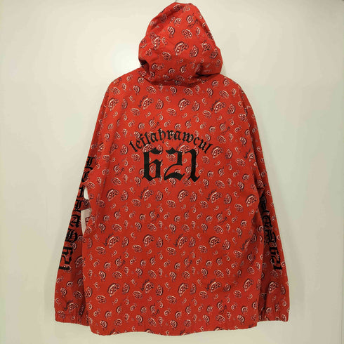 レフラー Leflah ペイズリー アノラックパーカー メンズ JPN:XL