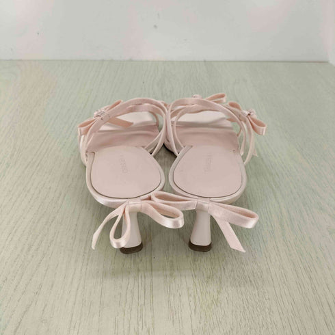 チャールズアンドキース CHARLES&KEITH Kelis ケリス ローズボウ ストラッピーヒールミュール レディース 37