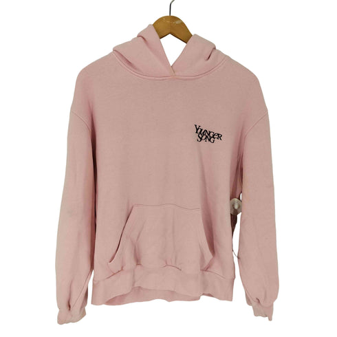 ヤンガーソング Younger Song butterfly logo lame hoodie レディース import:M