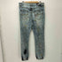 レフラー Leflah ペイント加工 ジョガー デニムパンツ メンズ JPN:XL