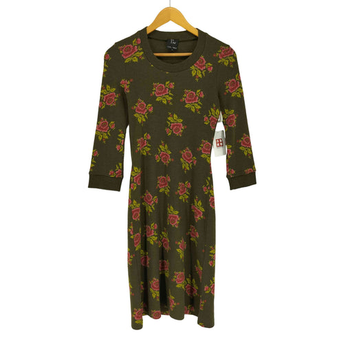 イザベルマラン ISABEL MARANT 花柄アクリルニットワンピース レディース M