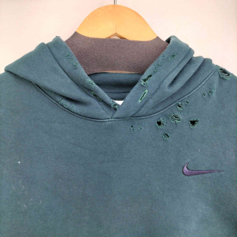 ナイキ NIKE フロントロゴ刺繍 L/S パーカー メンズ JPN:M