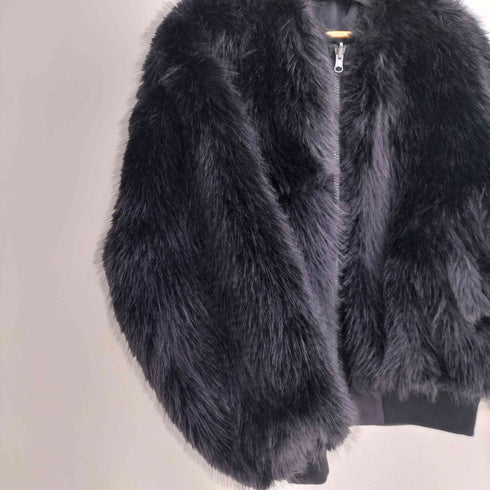 マジックスティック MAGIC STICK ENTERTAINMENT Notorious Lux Fur Bommer Jacket メンズ