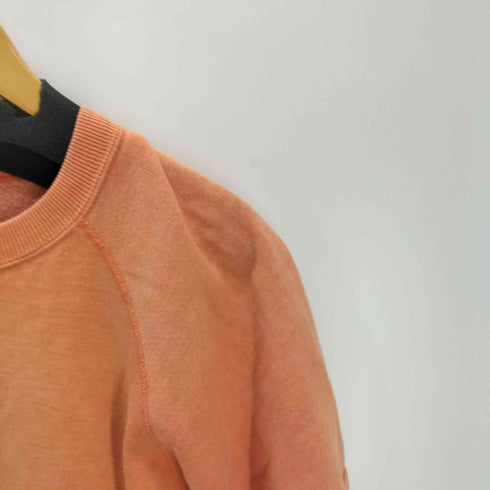 70S Sportswear コットン アクリル ラグラン ブランク 半袖 スウェット メンズ import:M