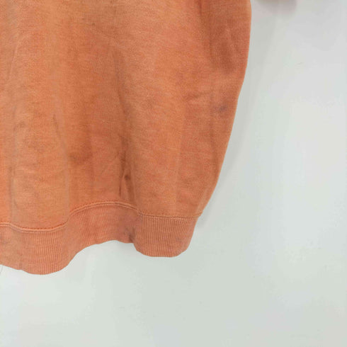 70S Sportswear コットン アクリル ラグラン ブランク 半袖 スウェット メンズ import:M