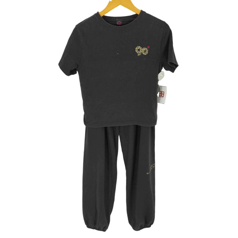 ナインティナインティ 9090 Logo Girl Tee &Logo Girl Sweat Pants セットアップ レディース import:L