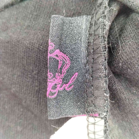 ナインティナインティ 9090 OG Logo Of f Shoulder Glitter Tee レディース import:M