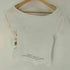 ナインティナインティ 9090 OG Logo Of f Shoulder Glitter Tee レディース import:M