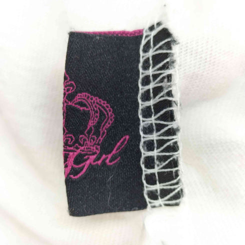 ナインティナインティ 9090 OG Logo Of f Shoulder Glitter Tee レディース import:M