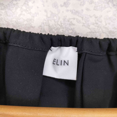 エリン ELIN パフスリーブ フロントスリットブラウス レディース 38