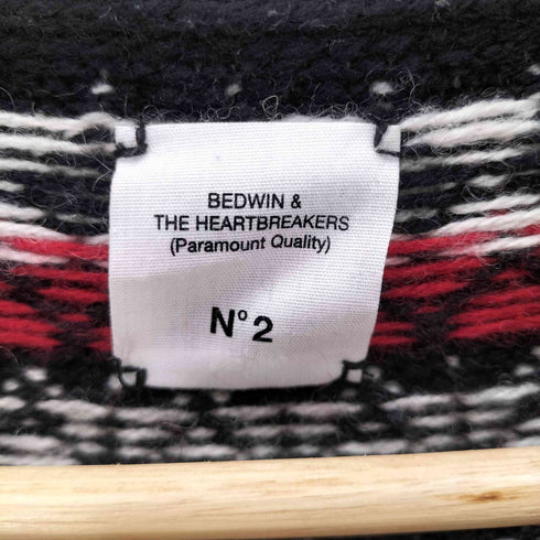 ベドウィンアンドザハートブレイカーズ BEDWIN&THE HEARTBREAKERS ノルディック ニット セーター メンズ