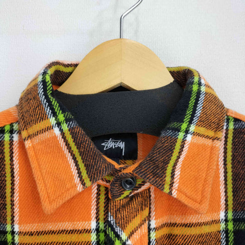 ステューシー Stussy ACE PLAID L/S チェックヘビーネルシャツ メンズ import:S