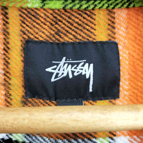 ステューシー Stussy ACE PLAID L/S チェックヘビーネルシャツ メンズ import:S
