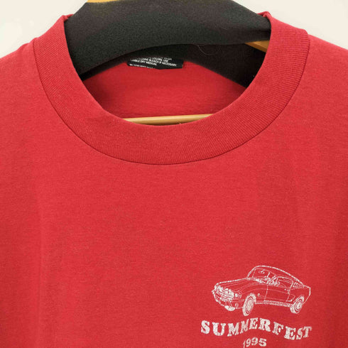 フルーツオブザルーム FRUIT OF THE LOOM 90s BESTタグ カジュアルロゴプリントTシャツ メンズ XL
