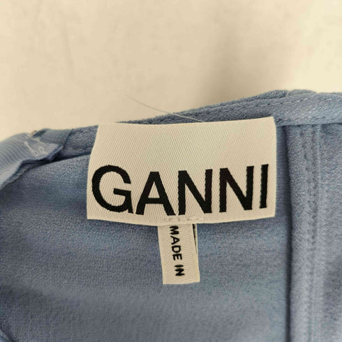 ガニー Ganni パフスリーブ バックジップブラウス レディース 34