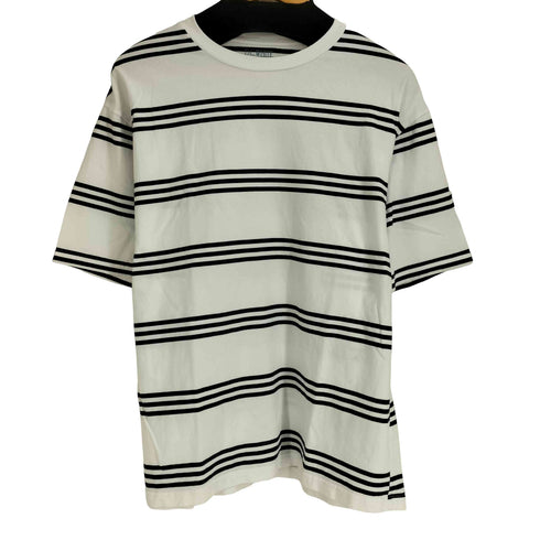 D.C.WHITE Parcel Border クルーネックTシャツ メンズ JPN:L