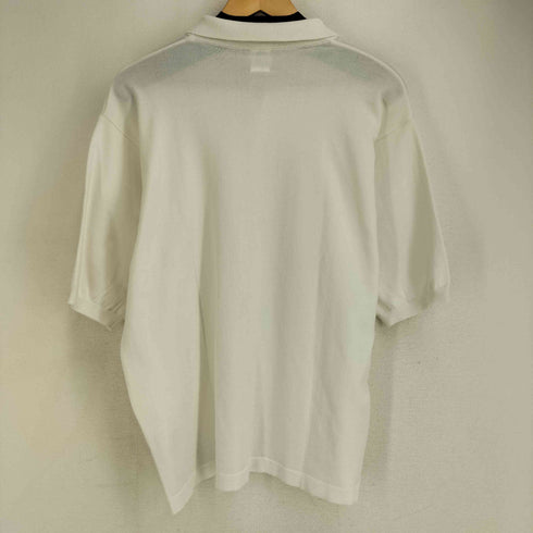 D.C. WHITE CLASSIC RUGGER KNIT ポロシャツ メンズ JPN:L