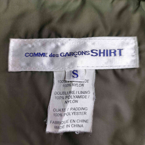 コムデギャルソンシャツ COMME des GARCONS SHIRT カラーブロックパフジャケット メンズ JPN:S