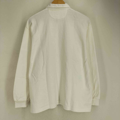 D.C. WHITE CLASSIC RUGGER L/S ポロシャツ メンズ RELAX SHORT