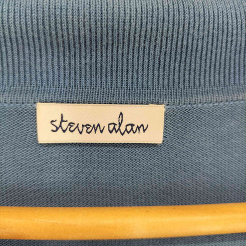 スティーブンアラン Steven Alan フロントスキッパー コットンニット レディース
