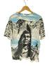 caribbean dream ネイティブアメリカン & イーグル Tシャツ 袖&裾シングル メンズ import:XL