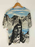 caribbean dream ネイティブアメリカン & イーグル Tシャツ 袖&裾シングル メンズ import:XL