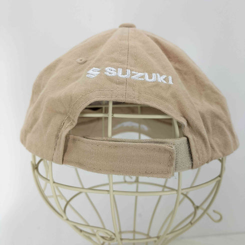 SUZUKI カーロゴ刺繍キャップ メンズ