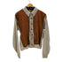 Berwyck sportswear 60-70S アクリル ニット スエード 切替 スポーツ ジャケット メンズ import:L