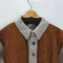 Berwyck sportswear 60-70S アクリル ニット スエード 切替 スポーツ ジャケット メンズ import:L
