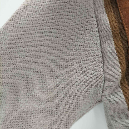 Berwyck sportswear 60-70S アクリル ニット スエード 切替 スポーツ ジャケット メンズ import:L