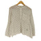 イザベルマランエトワール ISABEL MARANT ETOILE ドット柄 ハーフボタン ウエストギャザースタンドカラーシャツ レディース 38