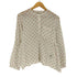 イザベルマランエトワール ISABEL MARANT ETOILE ドット柄 ハーフボタン ウエストギャザースタンドカラーシャツ レディース 38