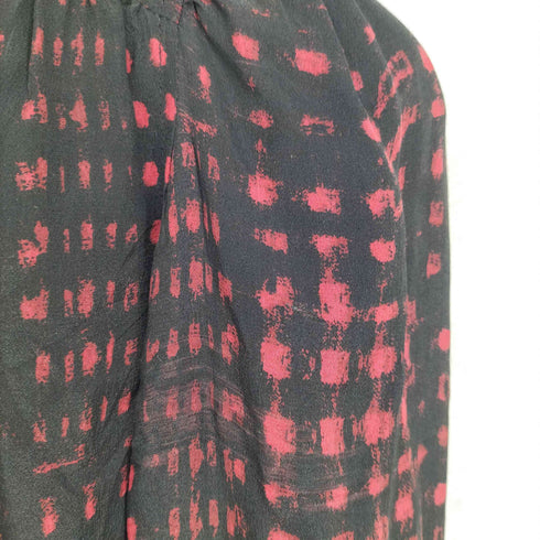 イザベルマランエトワール ISABEL MARANT ETOILE 総柄スタンドカラーシルクシャツ レディース 1