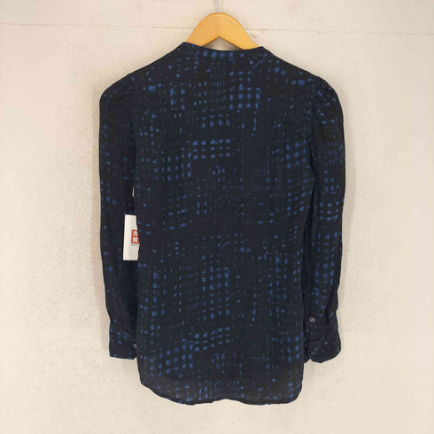 イザベルマランエトワール ISABEL MARANT ETOILE 総柄スタンドカラーシルクシャツ レディース 1