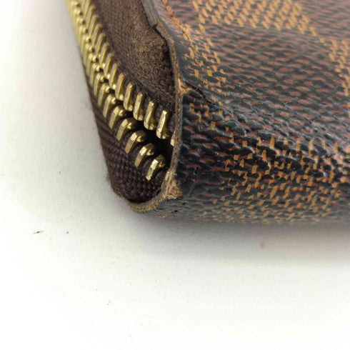 ルイヴィトン LOUIS VUITTON ダミエ・エベヌ ジッピー・ウォレットダミエ長財布 メンズ