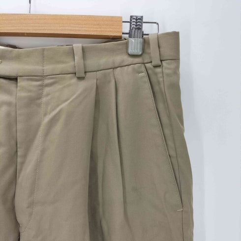 ノードストローム NORDSTROM 80S USA製 ウール 2タック スラックス 裾ダブル メンズ US:30-31