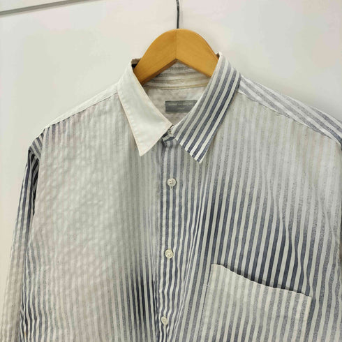 コムデギャルソンオム COMME des GARCONS HOMME 90S AD1995 銀タグ 田中オム グラデーション L/S ストライプ シャツ archive アーカイブ メンズ